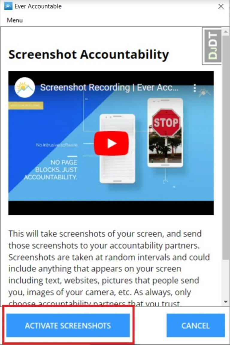 Using Ever Accountable on Your Windows Computer
